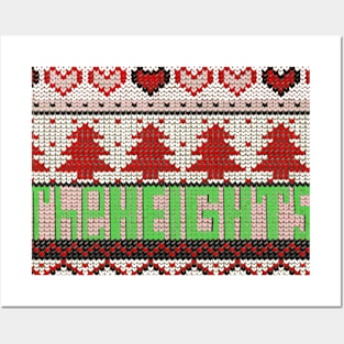 Washington heights Ugly christmas sweater Posters and Art